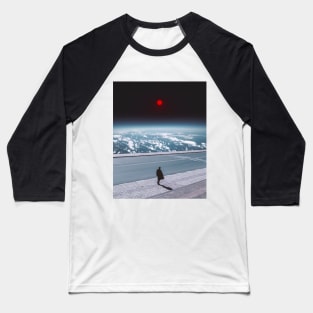 Alone with the moon Baseball T-Shirt